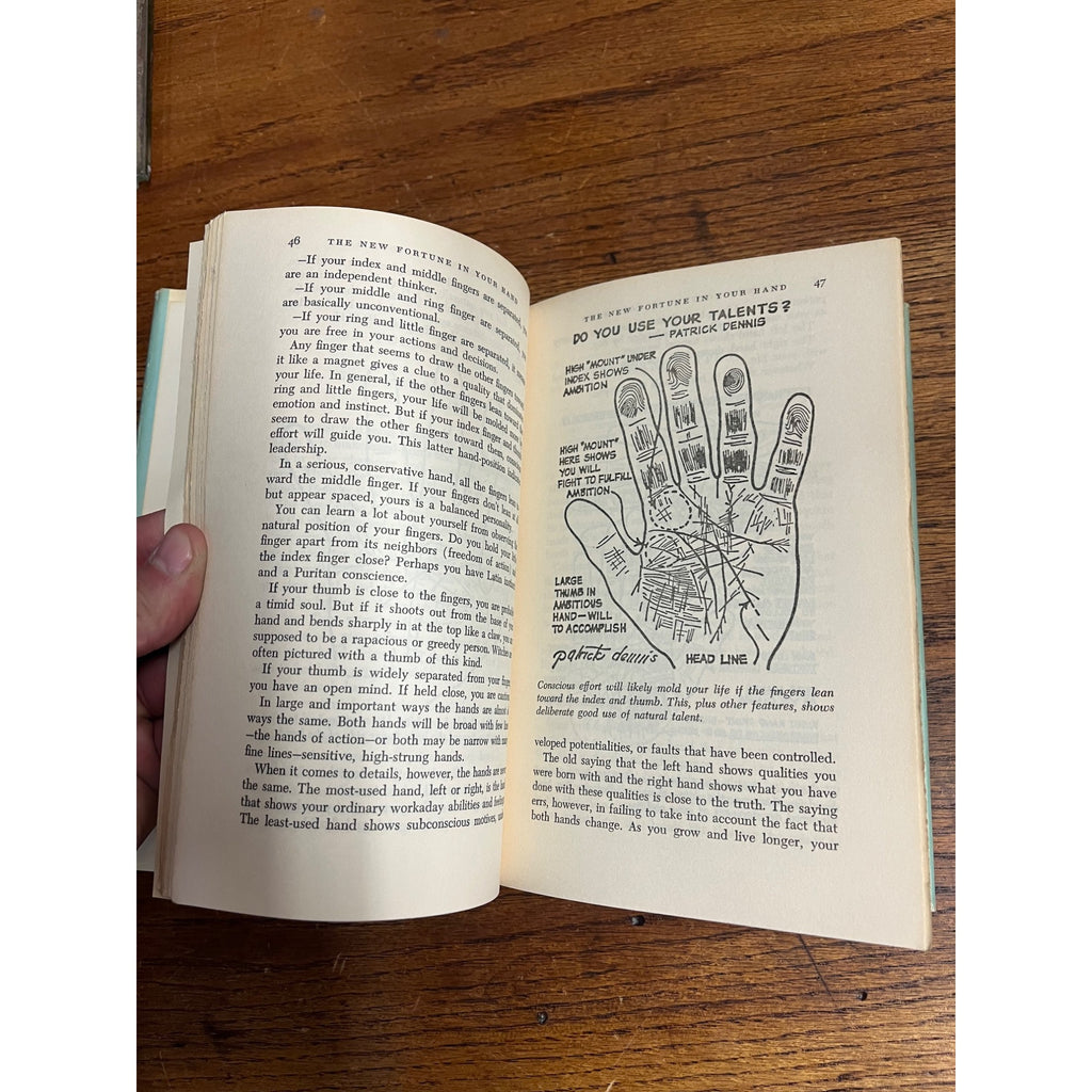 The New Fortune in Your Hand by Elizabeth Daniels Squire (1960) Hardcover Book