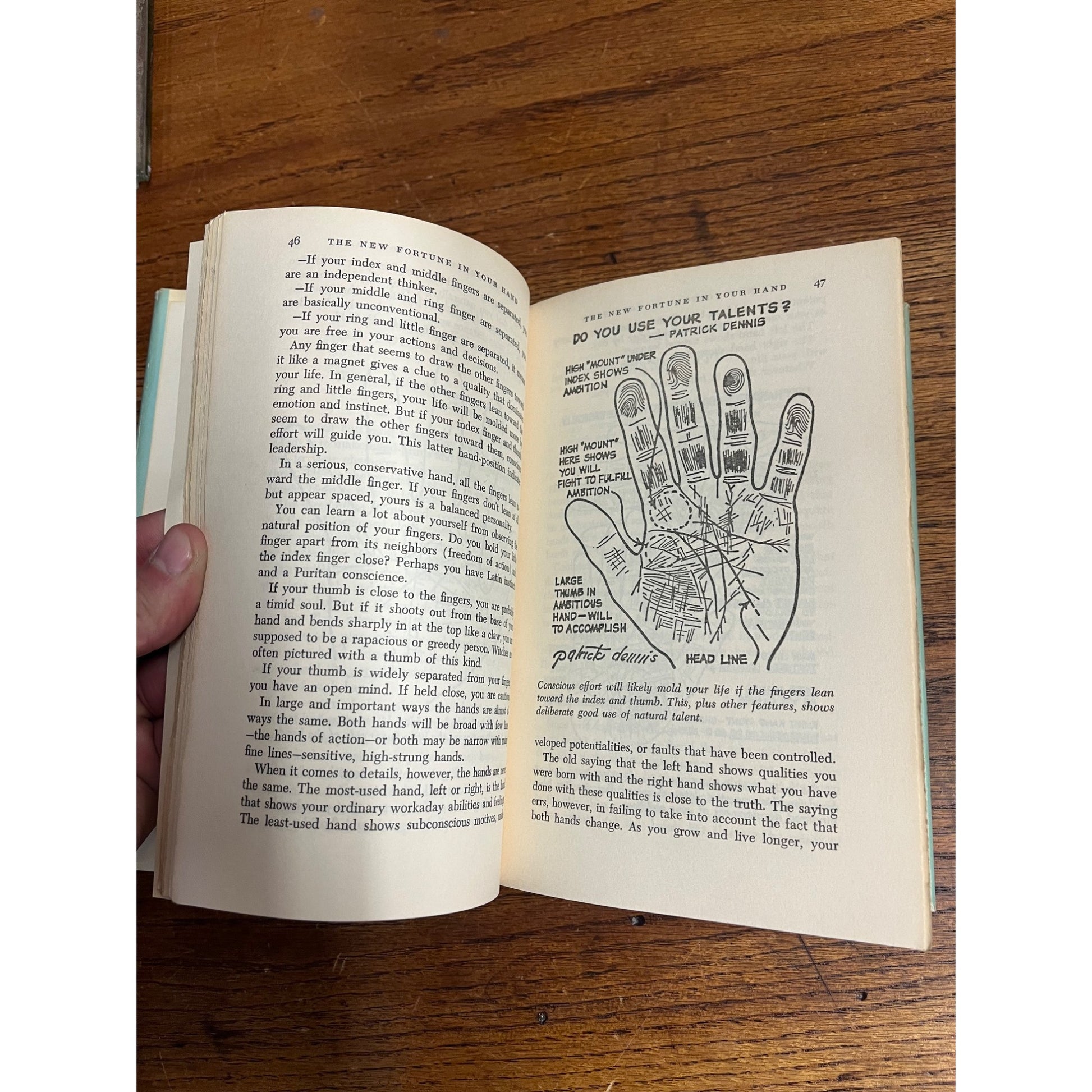 The New Fortune in Your Hand by Elizabeth Daniels Squire (1960) Hardcover Book