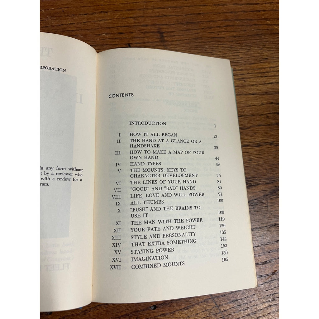 The New Fortune in Your Hand by Elizabeth Daniels Squire (1960) Hardcover Book