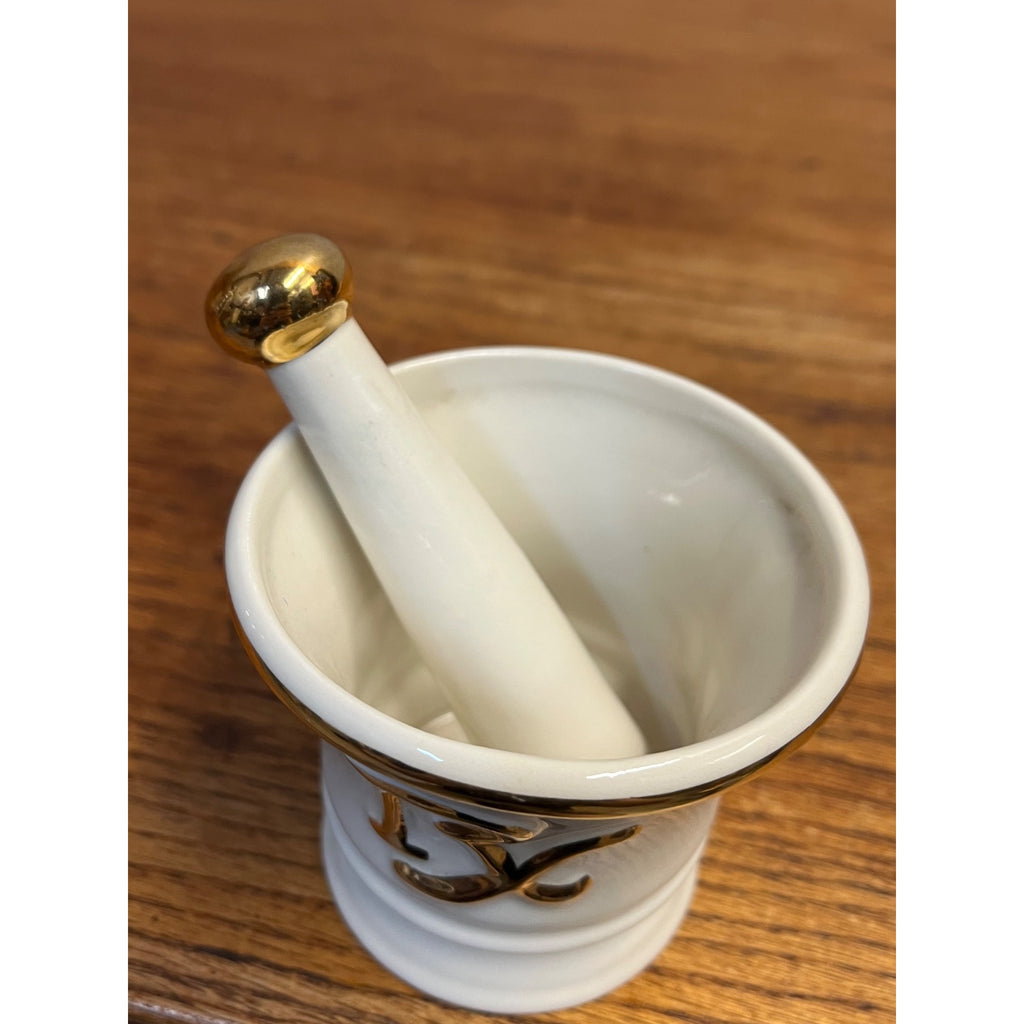 Vintage 1950s Pharmacy Advertising Display Mortar and Pestle
