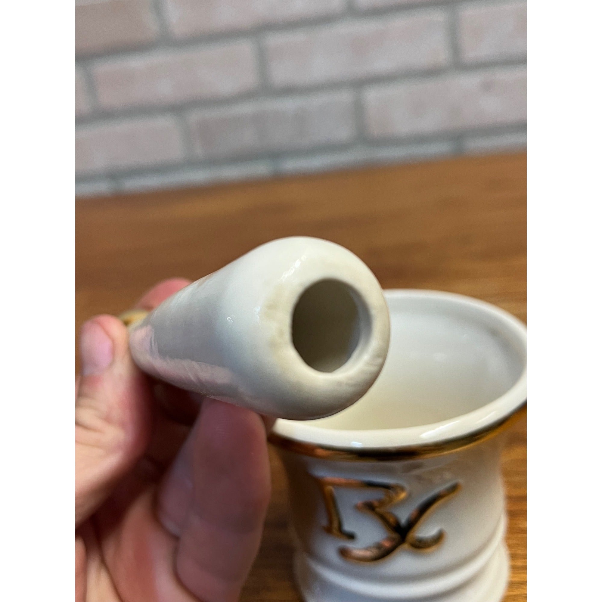 Vintage 1950s Pharmacy Advertising Display Mortar and Pestle