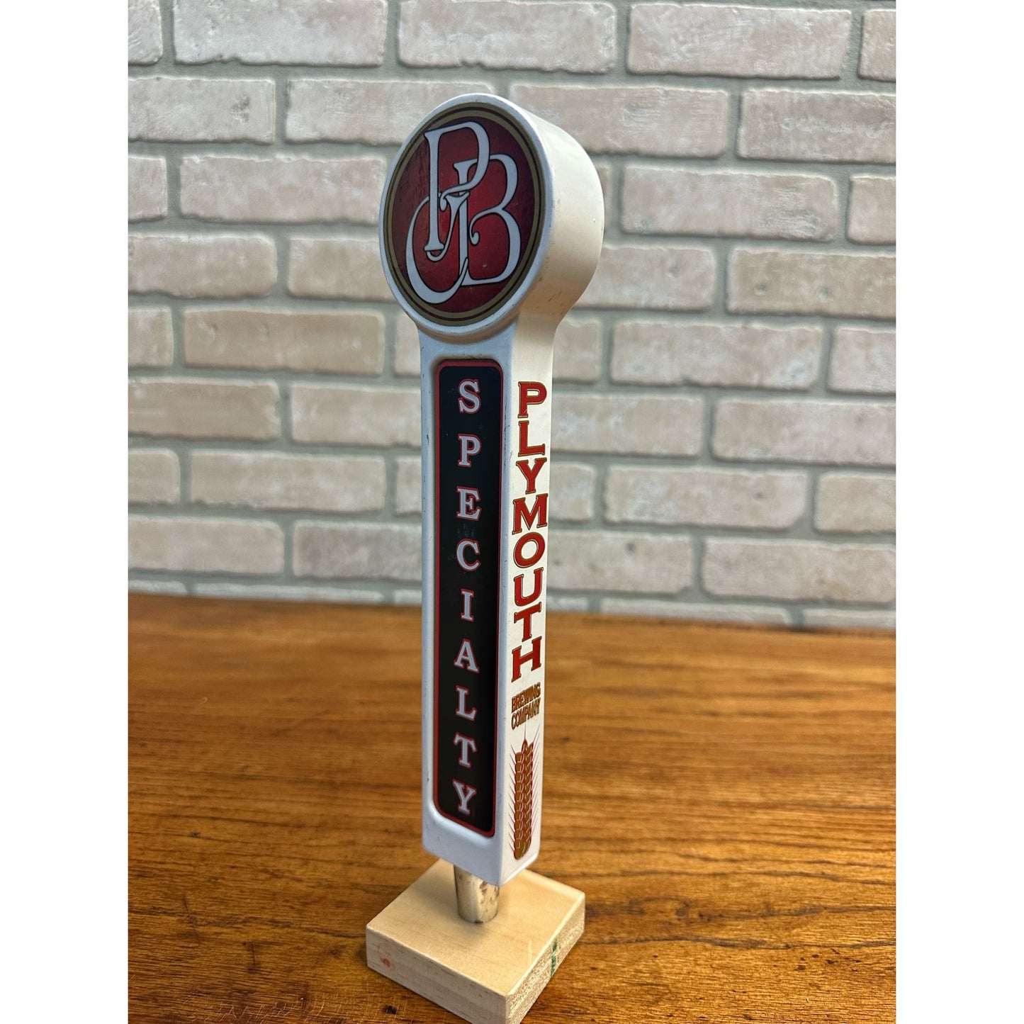 Plymouth Brewing Company Beer Tap Handle Bar Pub Tapper Wisconsin WI