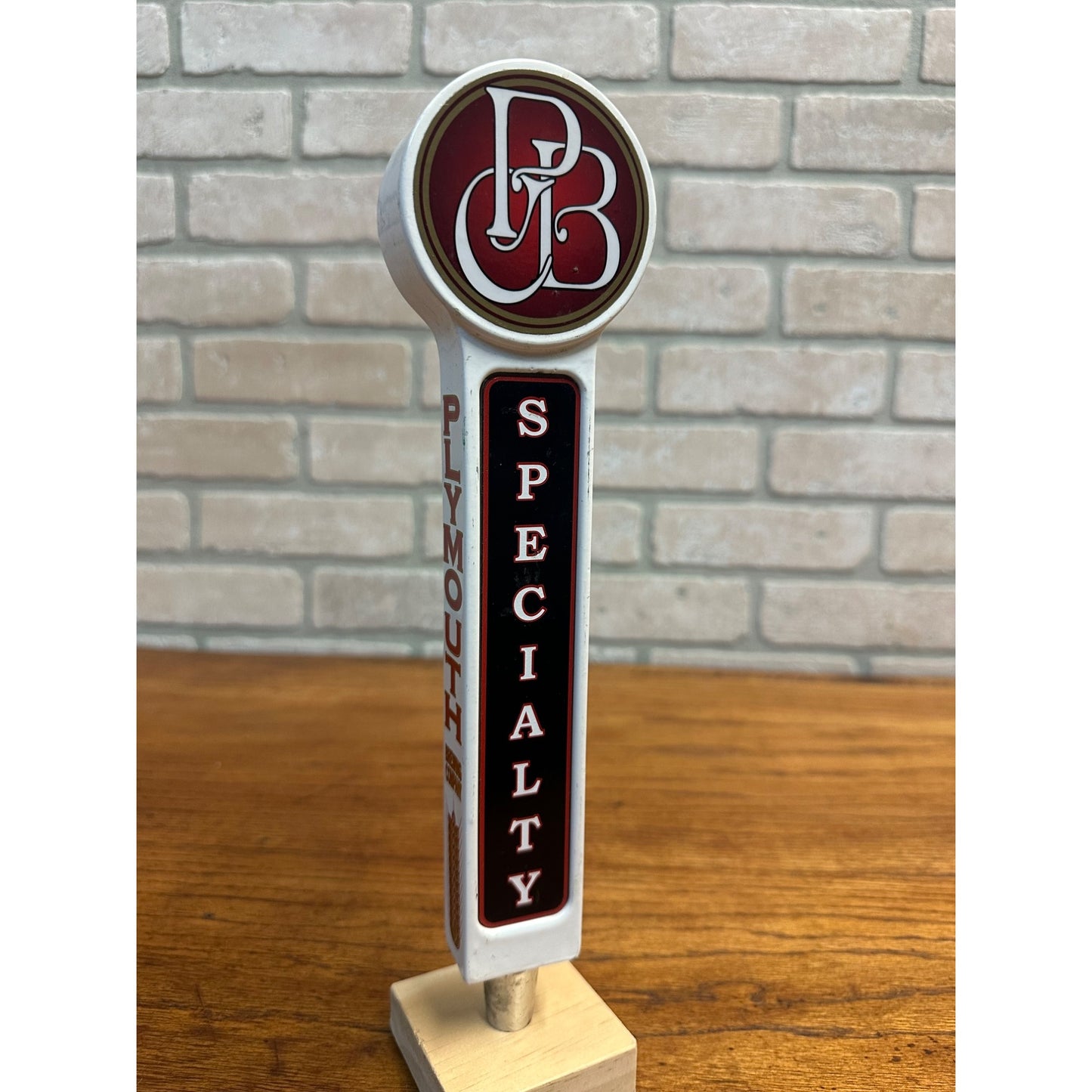 Plymouth Brewing Company Beer Tap Handle Bar Pub Tapper Wisconsin WI