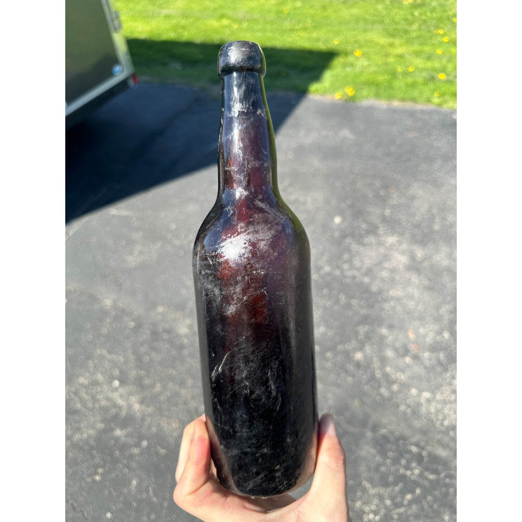 Pre-Prohibition Richter Brewing Co. Amber Escanaba Michigan Beer Bottle Blob