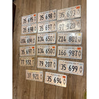 Vintage Huge Lot (27) State Silhouette Illinois License Plates 2010s Land of Lincoln