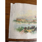 RARE 1893 Columbian Exposition World's Fair William Deering Farm Litho Prints
