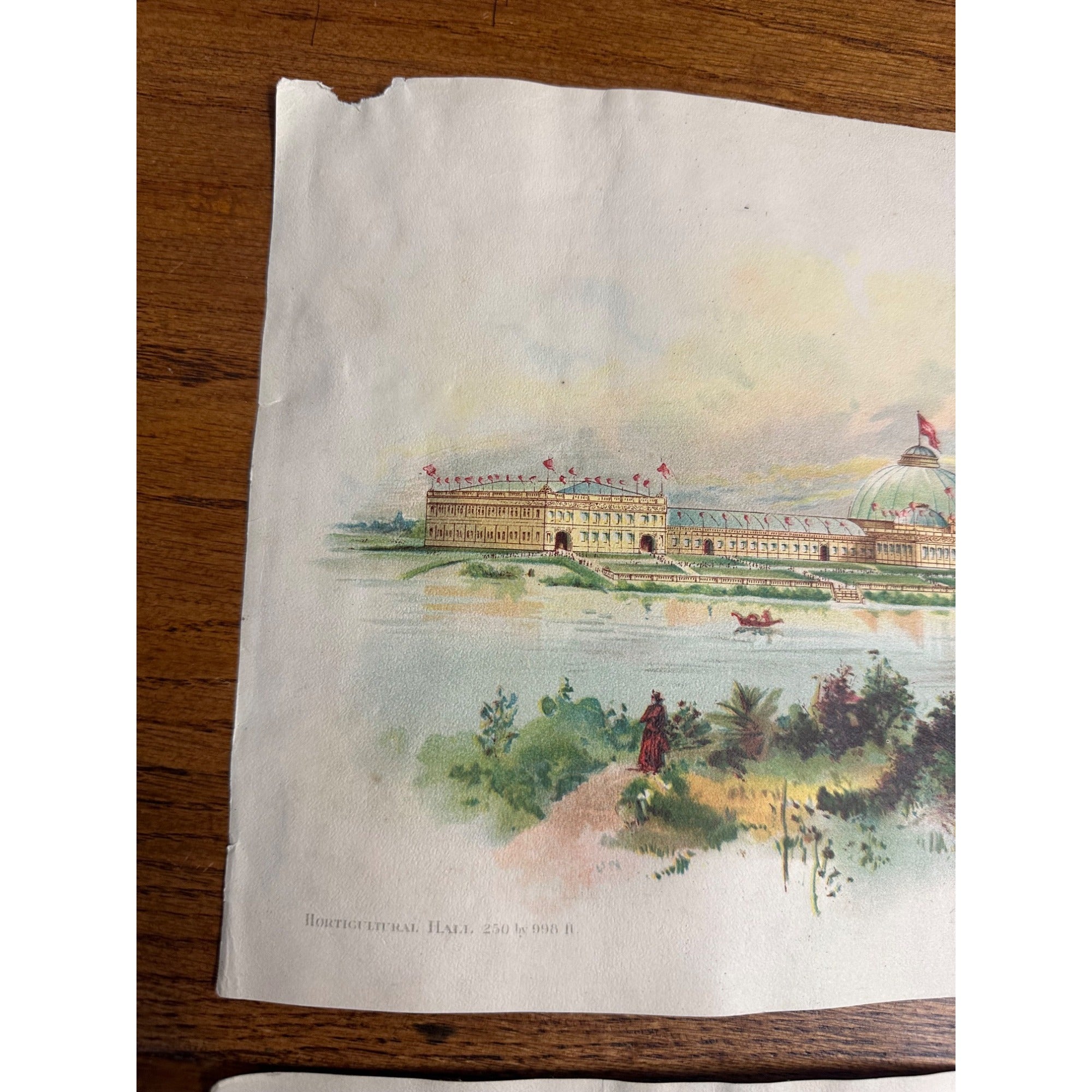 RARE 1893 Columbian Exposition World's Fair William Deering Farm Litho Prints