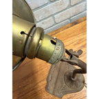 Vintage Art Metal Guild Iron Desk Pen Holder Lamp Brooklyn NY For Restoration