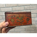 Vintage Union Leader Cut Plug Tobacco Tin Circa Early 1900s Collectible Metal Box