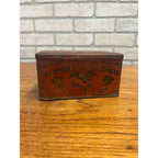 Vintage Union Leader Cut Plug Tobacco Tin Circa Early 1900s Collectible Metal Box