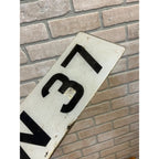 Vintage Isle of Man Foreign Automobile Car License Plate British England MMN