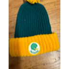 Vintage 70's 80’s Green Bay Packers NFL Knit Winter Pom Beanie Eski Cap Hat