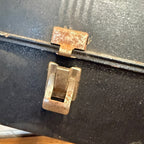 Vintage Metal Dome Top Lunch Pail Toolbox Personalized Jack Sullivan