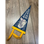 Vintage 1950s Milwaukee Braves Mini 12" Felt Pennant Flag MLB Baseball Indian