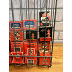 Vintage Atlas Tacks Hardware Store Display + Boxes Advertising Display Rack Sign