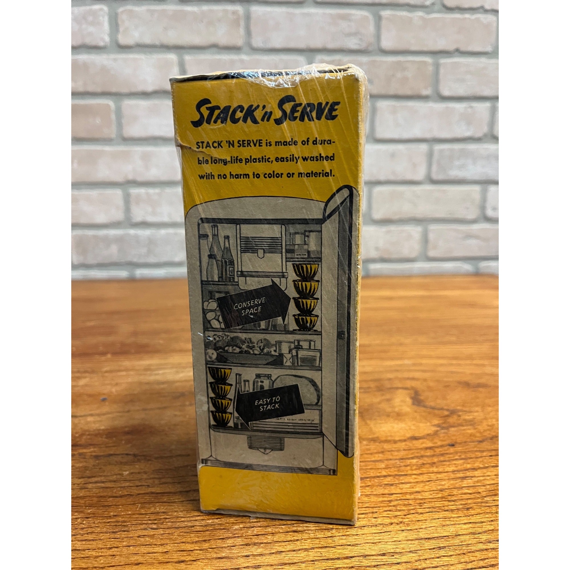 Vintage Stack n Serve Gelatin Molds Dessert Cups Box Bernard Edward Co NEW NOS