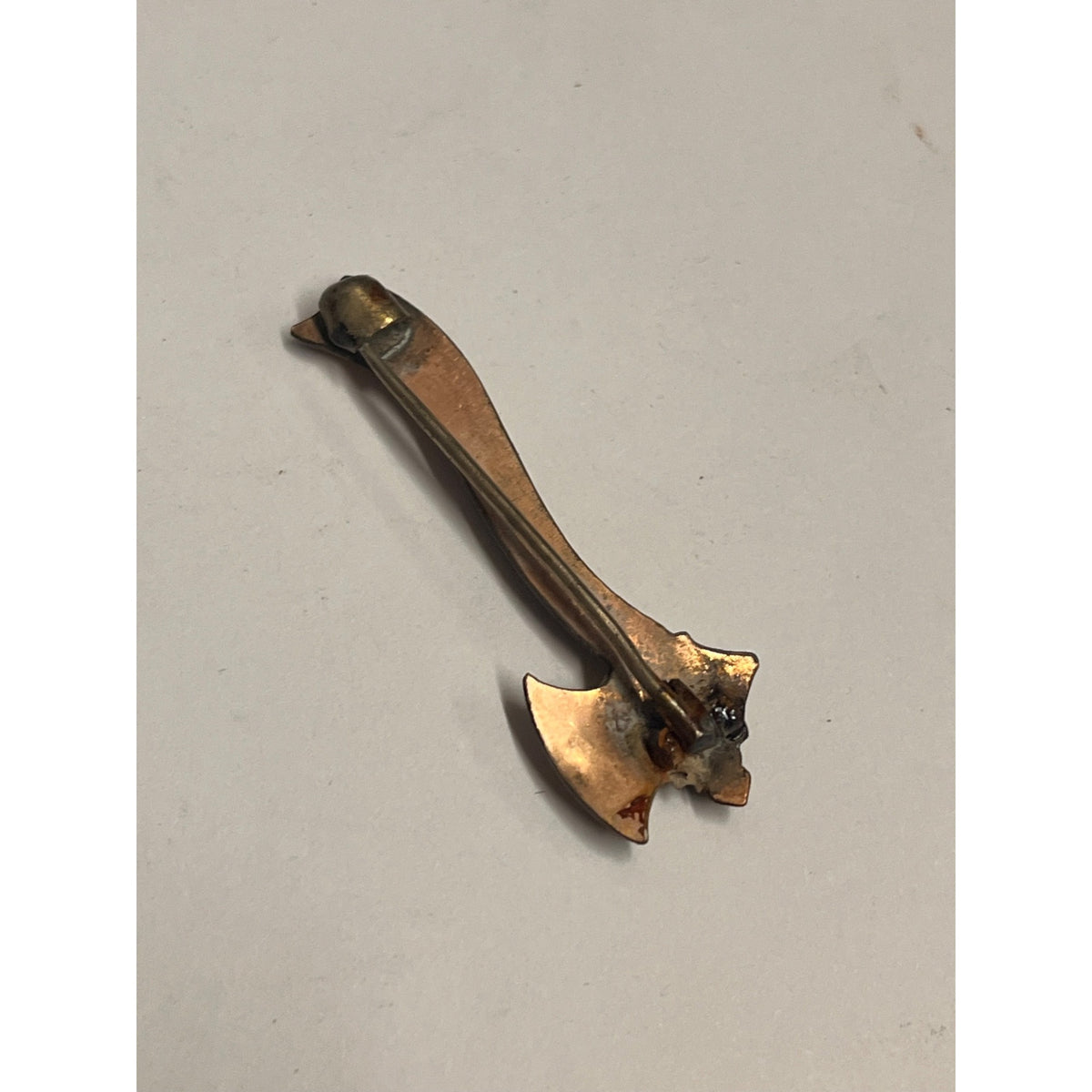 Antique c1876 George Washington Axe Hatchet Brooch Pinback Political Victorian
