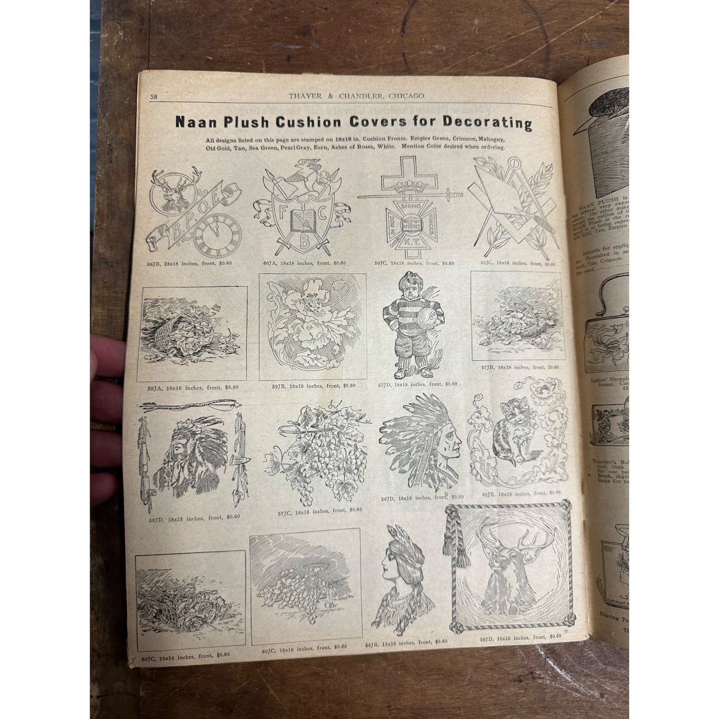 ANTIQUE 1909 PYROGRAPHY THAYER & CHANDLER MANUFACTURERS CHICAGO CATALOG