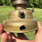 Antique Vintage Brass Skater's Lantern Lamp -- As-Is