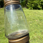 Antique Vintage Brass Skater's Lantern Lamp -- As-Is