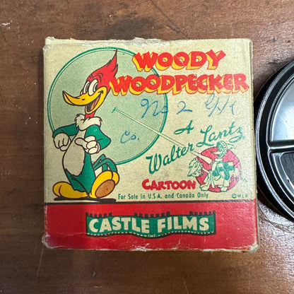 CASTLE FILMS WOODY WOODPECKER #454 "PANTRY PANIC" 8MM HEADLINE EDITION FILM REEL