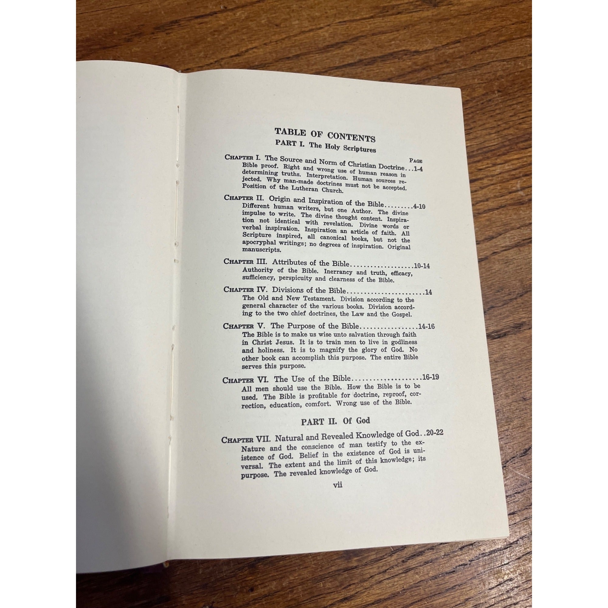 Vintage A Summary of Christian Doctrine Hardcover by Edward W.A. Koehler 1939 USA Bible Teachings