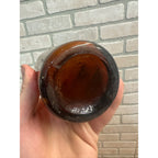 Pre-Pro Erie Brewing Co. Blob Beer Bottle Amber Brown Embossed Erie PA