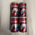 (4) Vintage 1990s Calumet Baking Powder Kitchen Tins Chief Native American