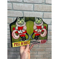 Vintage 1922 Childrens Puss In Boots Painting & Drawing Book Saalfield Pub