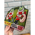 Vintage 1922 Childrens Puss In Boots Painting & Drawing Book Saalfield Pub