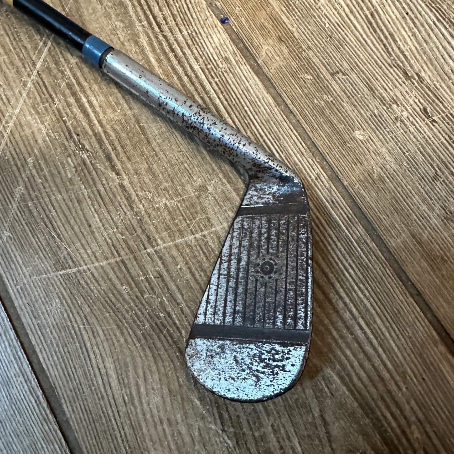 Vintage 1920s Kro-Flite Sweetspot Hickory Shaft #4 Iron Golf Club Wright & Ditson