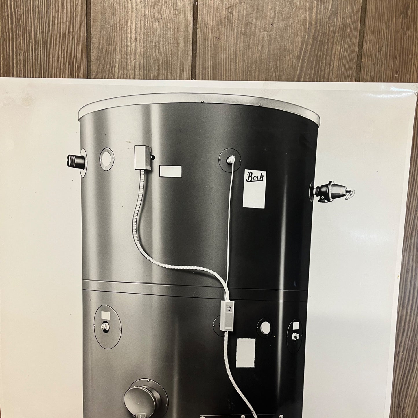 Vintage 1950s Bock Water Heater Original Sales Advertising Photos