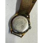 Vintage Benrus 25 Jewel Self Winding Men's Wrist Watch 3 Star Gold-Tone Running