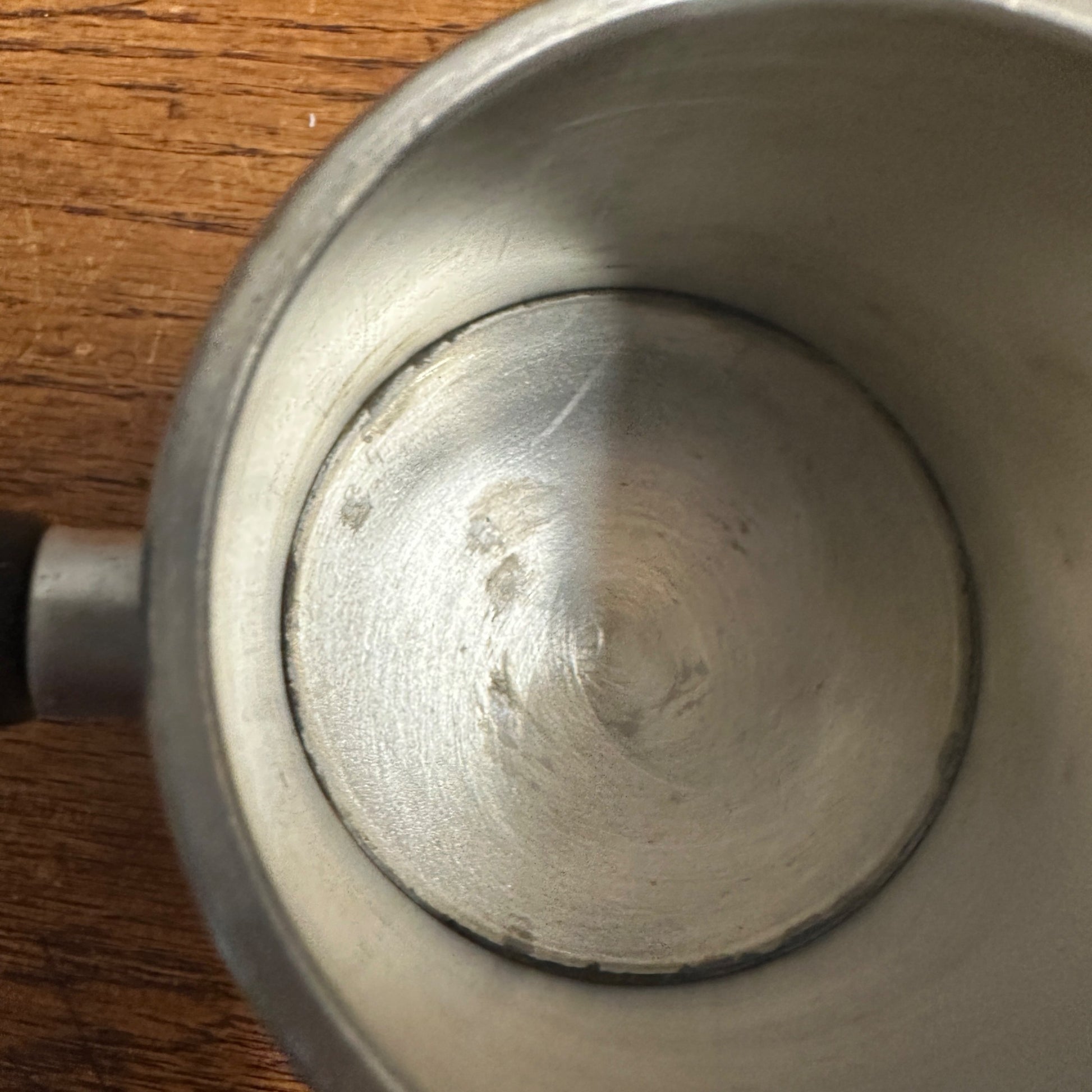 VTG Kirk Steiff Colonial Williamsburg-style Pewter Tea/Coffee Pot & Cream Sugar!