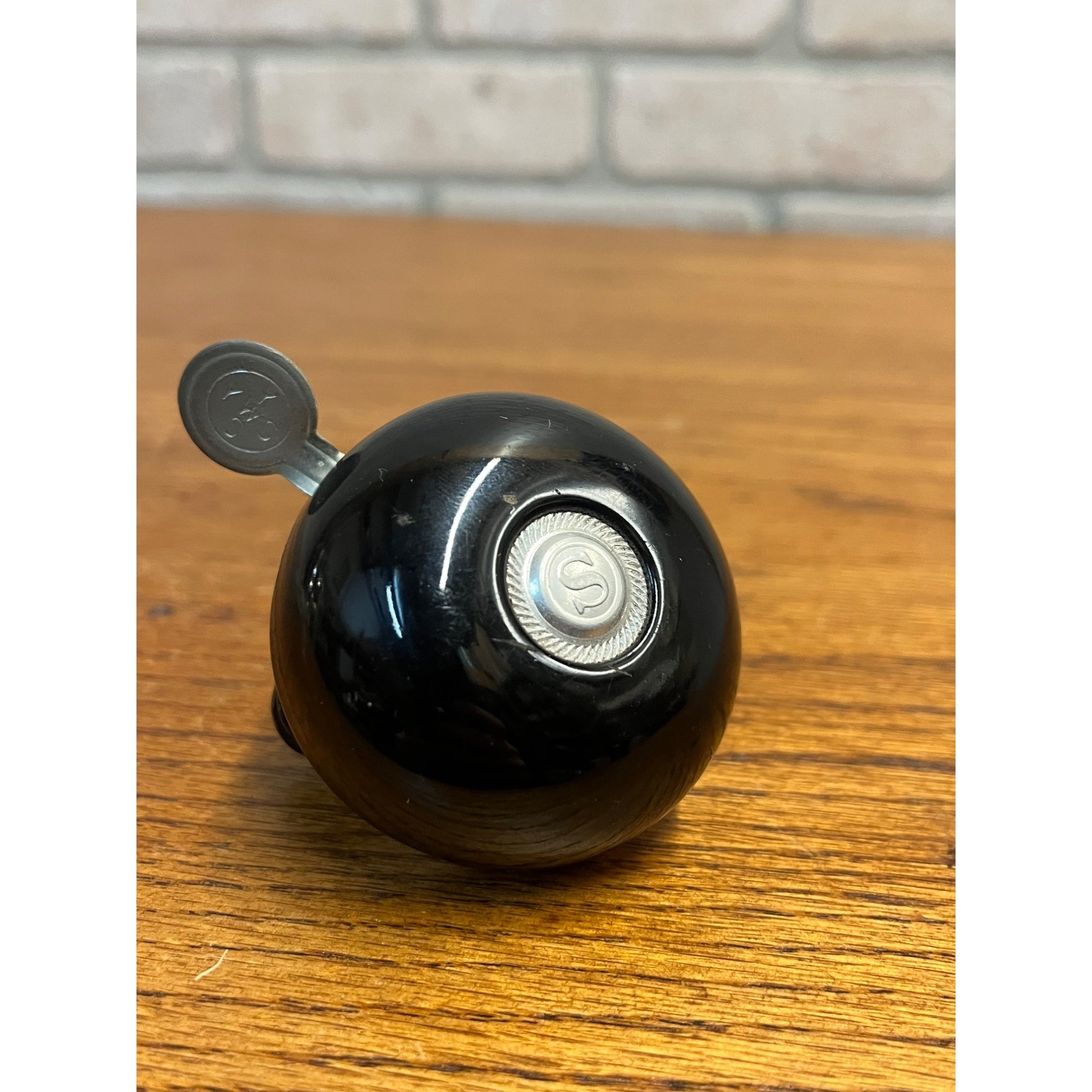 Vintage Schwinn Black Bicycle Bike Mounted Bell Ringer - Works - YWS
