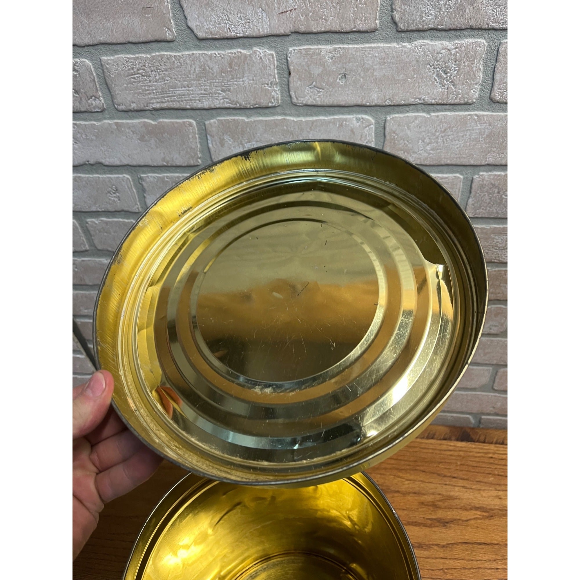Vintage Fenn's Butter Brickle Ice Cream Tin 27lbs Sioux Falls, SD Advertising Can