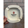 Vintage Schwabenbrau Pilsner Beer Enamel Ashtray Germany German Advertising