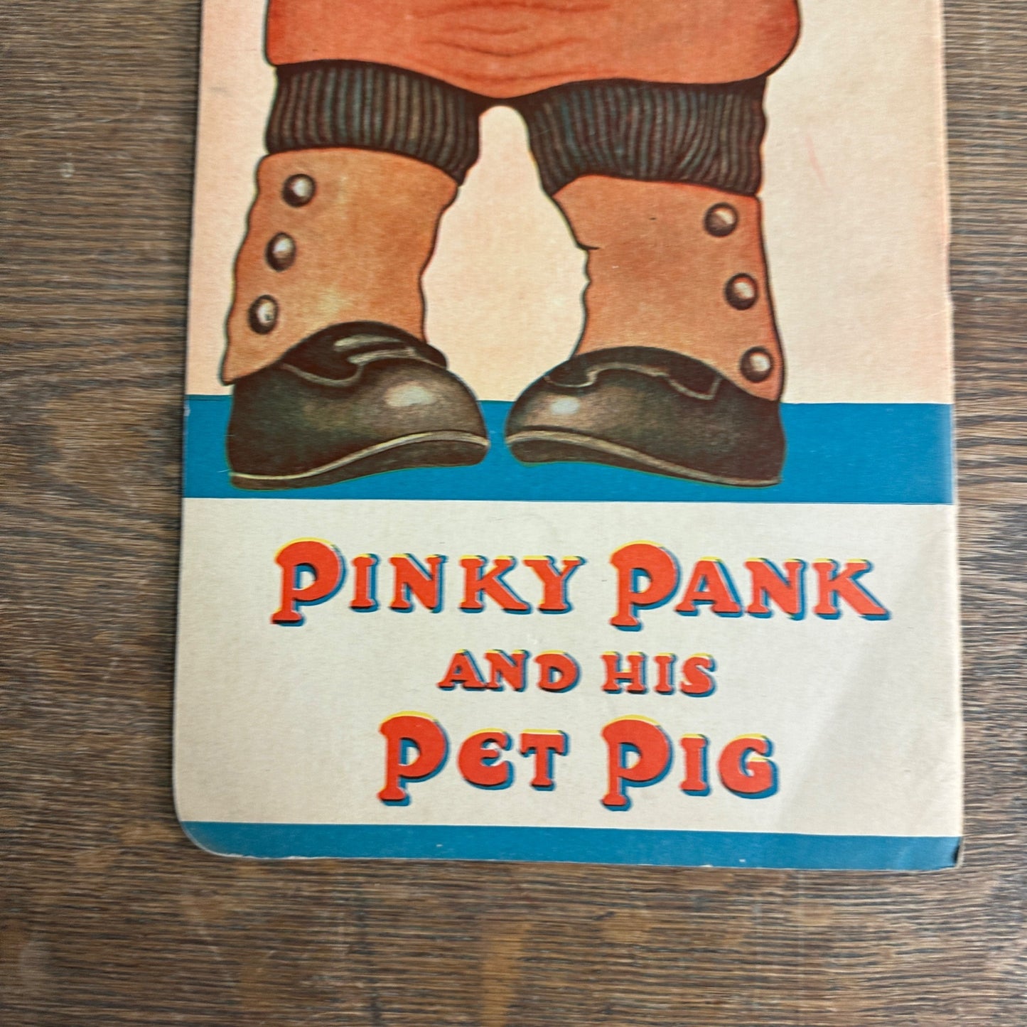 Vintage 1920s Peter Pank & His Dog + Pinky Pank & Pet Pig Children's Books