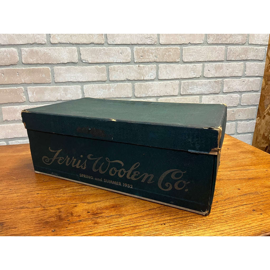 Vintage Ferris Woolen Co. Spring / Summer 1952 Advertising Store Display Box Chicago