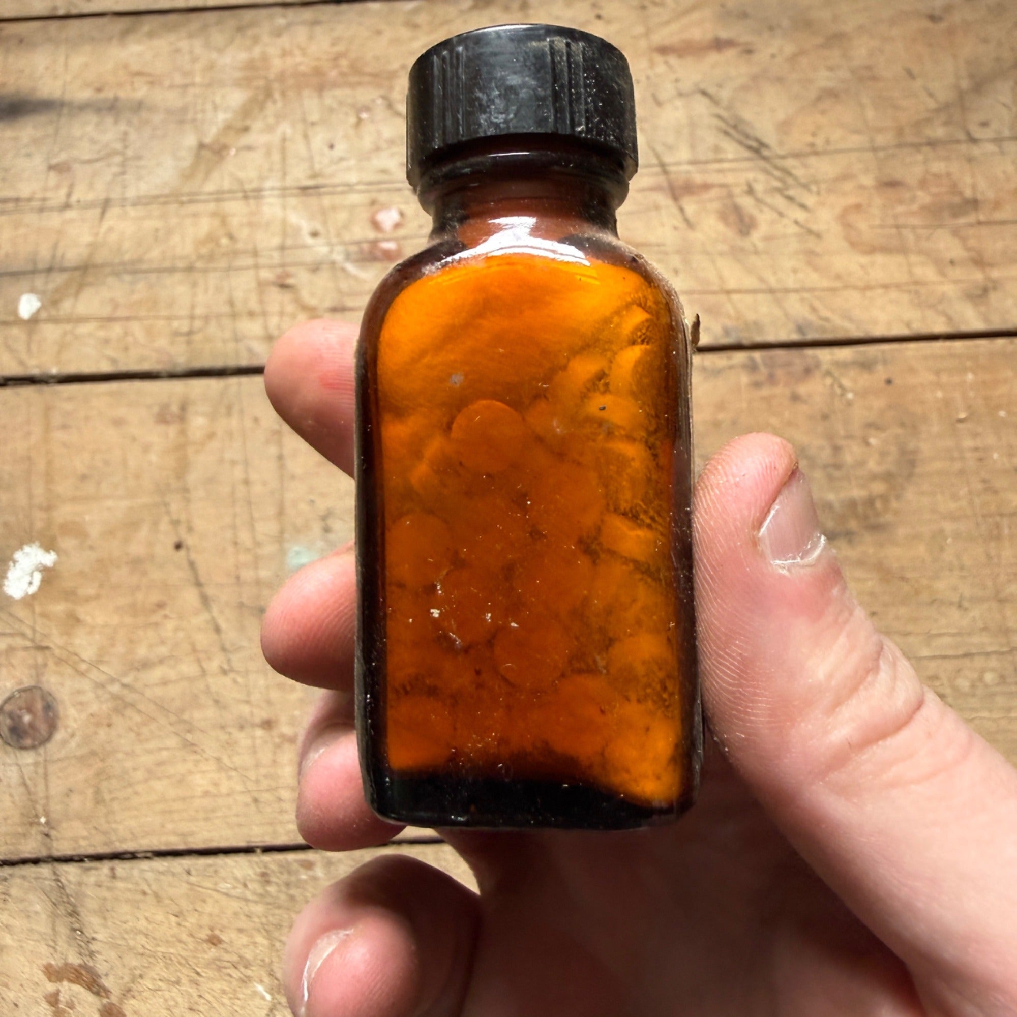 Vintage Urginin Indica Tablets Lederle Drug Store Pharmacy Medicine Bottle