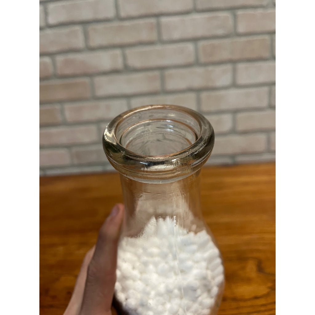 Vintage Schroeder Dairy West Bend Wis Quart Milk Bottle WI Wisconsin