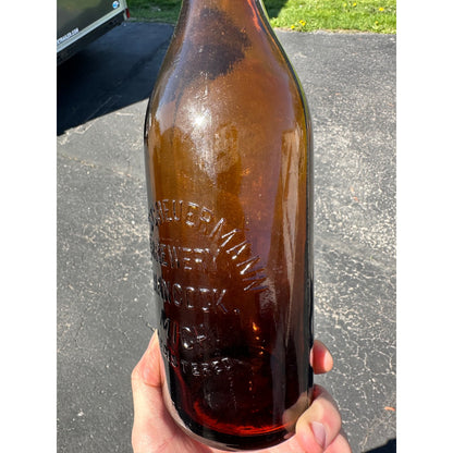 Vintage Quart Phil Scheuermann Brewery Hancock Michigan Beer Bottle