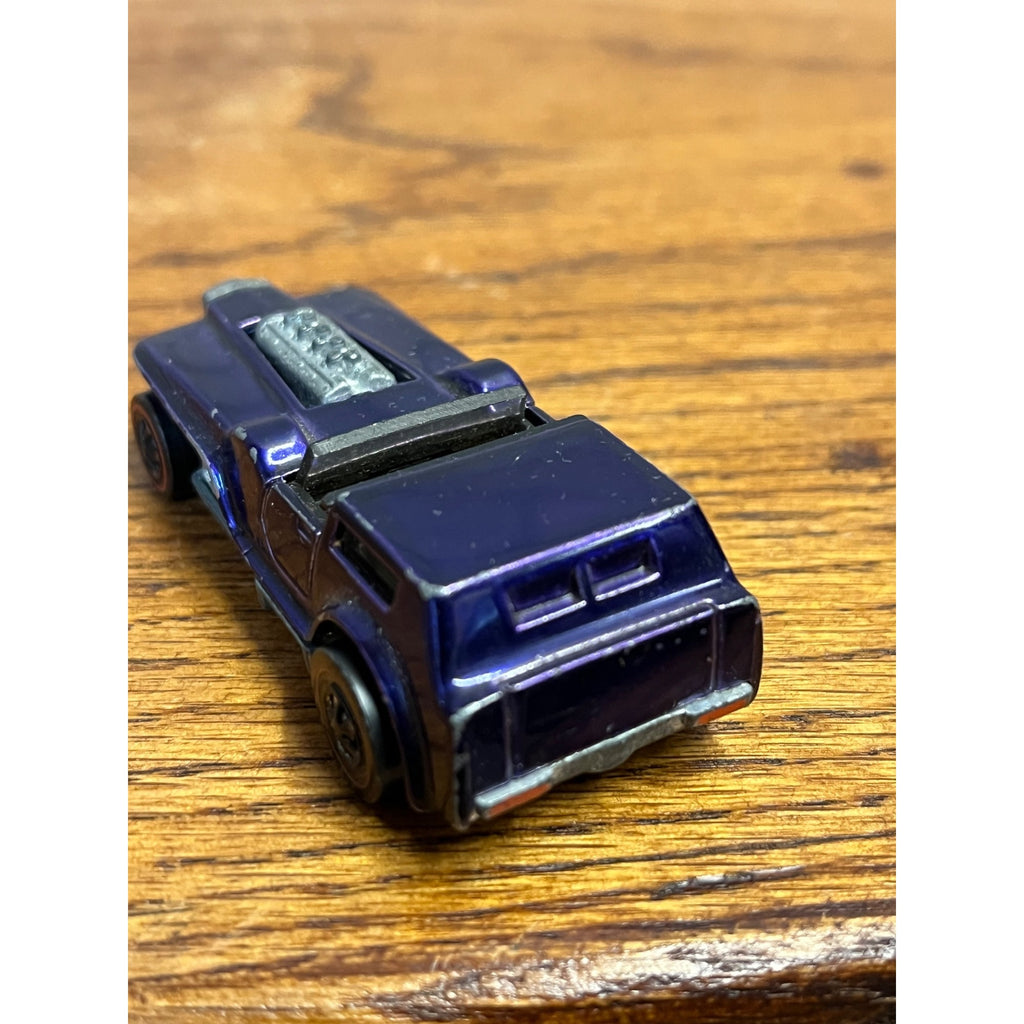 Vintage 1970 Hot Wheels Redline "The Hood" Dark Purple -- CLEAN