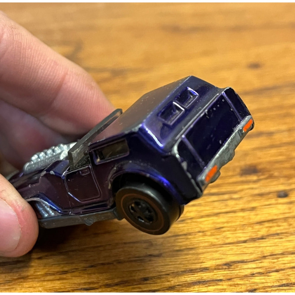 Vintage 1970 Hot Wheels Redline "The Hood" Dark Purple -- CLEAN