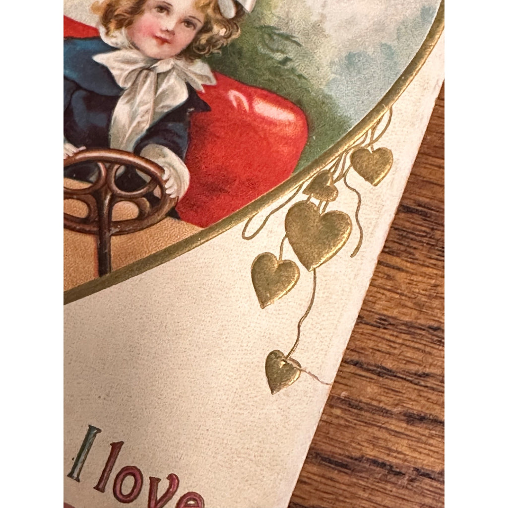Vintage Ellen Clapsaddle Artist Signed Postcards (2) Valentines Day No. 2737