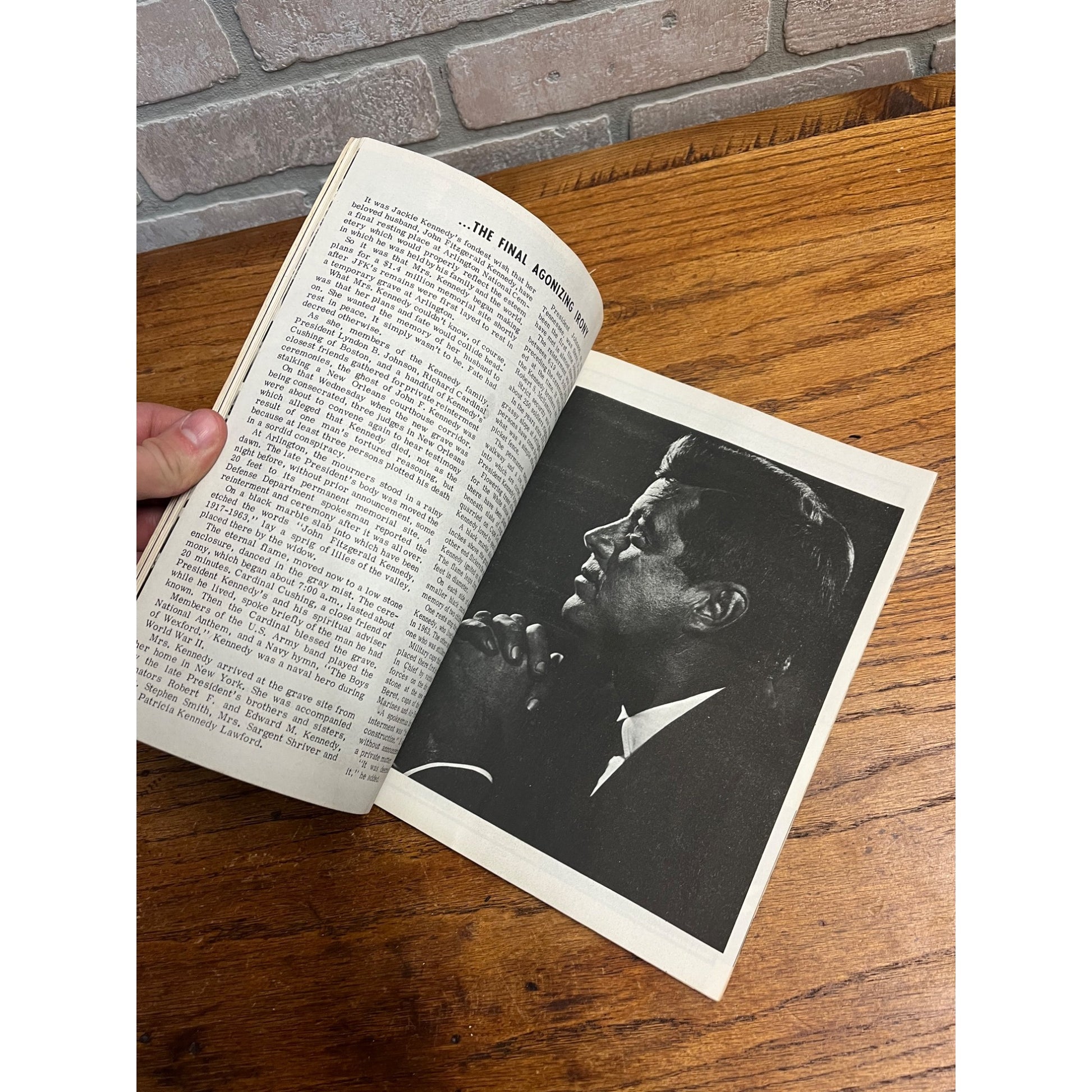 The Assassination of R.F.K. Robert Kennedy 1968 Collector's Copy Magazine Book