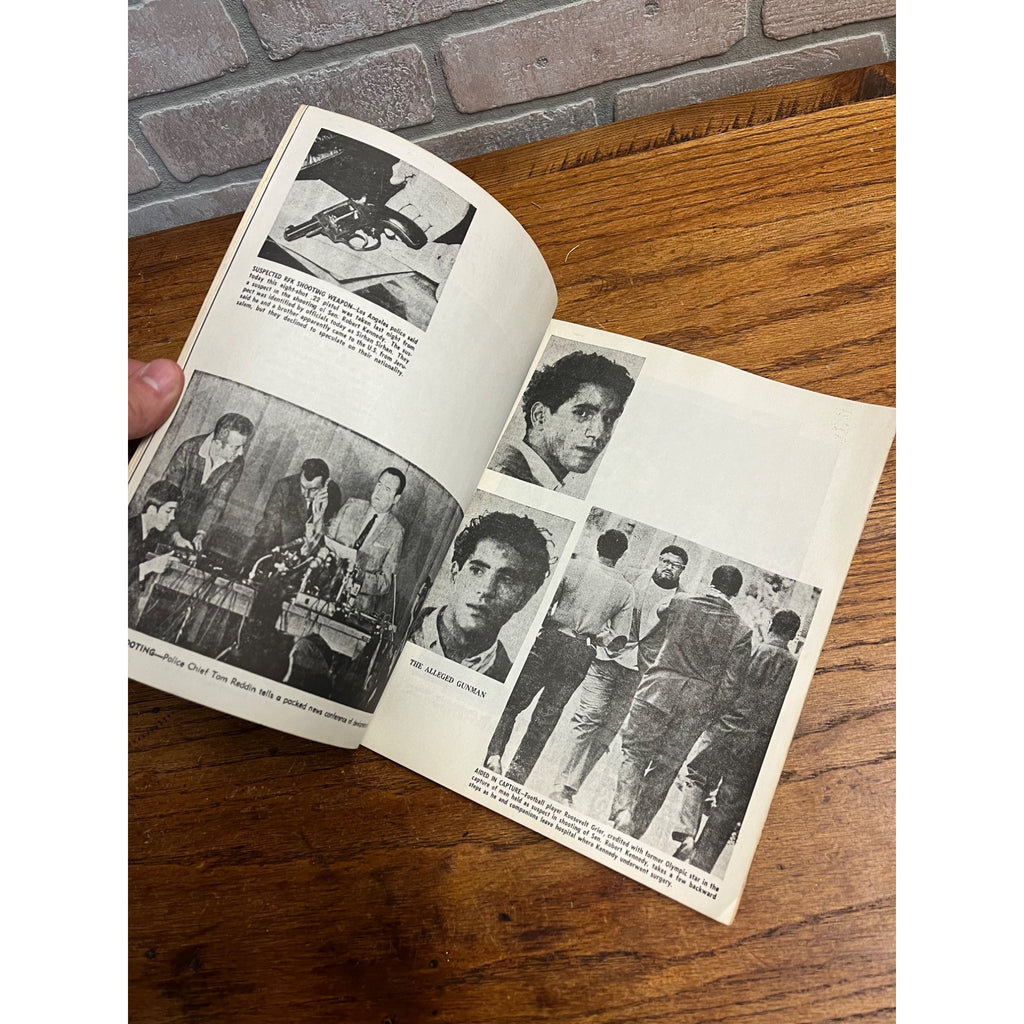 The Assassination of R.F.K. Robert Kennedy 1968 Collector's Copy Magazine Book