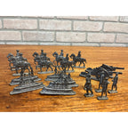 Vintage 1970s Greenfield Village Lead US Army Figures Calvary Battleships Lot