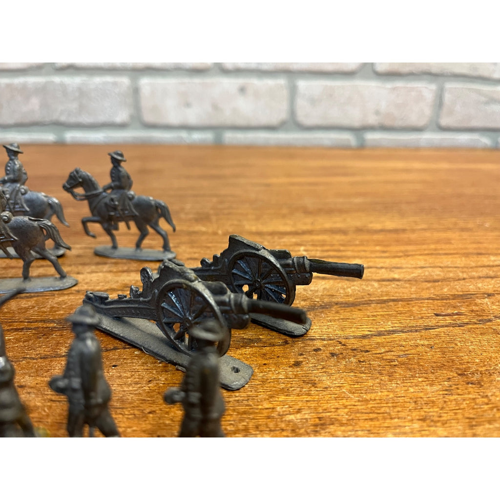 Vintage 1970s Greenfield Village Lead US Army Figures Calvary Battleships Lot