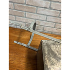 Antique Hoosier Flour Sifter -Galvanized Metal Bin - Hand Crank - Kitchen Bin